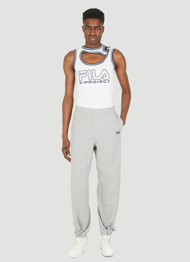 Three Collar Tank Top Y/Project x FILA Three Collar Tank Top White ypf0348013