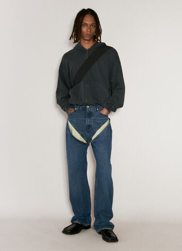 Evergreen Cut-Out Jeans Y/PROJECT Evergreen Cut-Out Jeans Blue ypr0156005