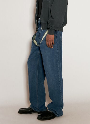 Evergreen Cut-Out Jeans Y/PROJECT Evergreen Cut-Out Jeans Blue ypr0156005