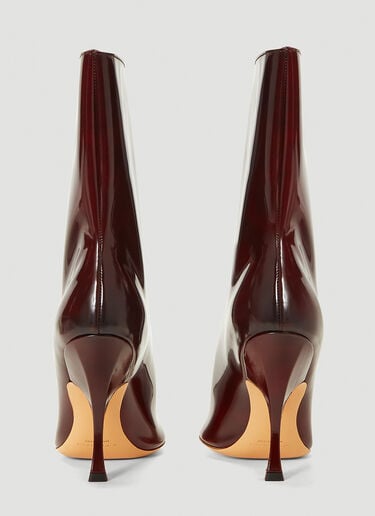 Y/Project Tubular Ankle Boots Red ypr0241013
