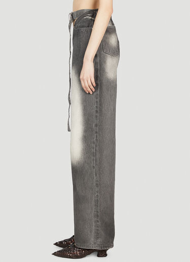 Y/Project Belt Arc Jeans Grey ypr0252012