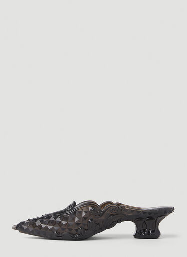 x Melissa Point Mules Y/Project x Melissa Point Mules Black ypr0252036