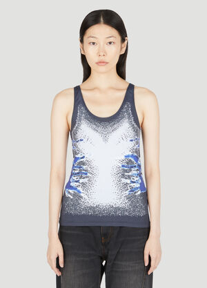 Y/Project Whisker Print Tank Top Grey ypr0254025