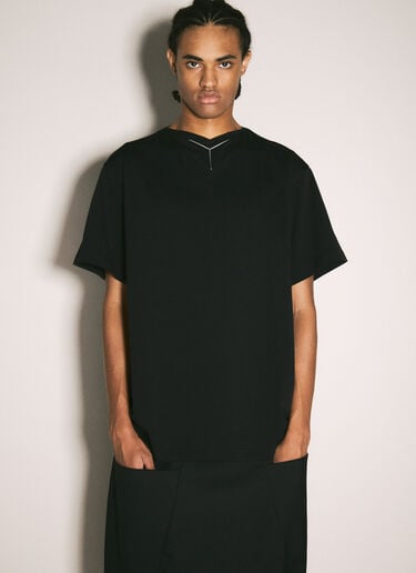 Y/Project YクロームTシャツ ブラック ypr0358015