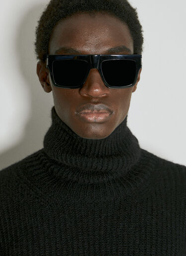 SL 628 Square Sunglasses Saint Laurent SL 628 Square Sunglasses Black yss0154001