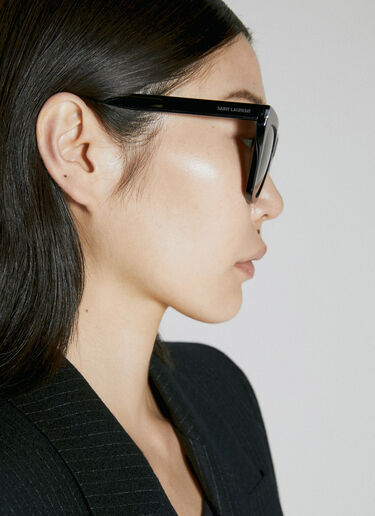 Saint Laurent New Wave 214 Kate Sunglasses Black yss0253013