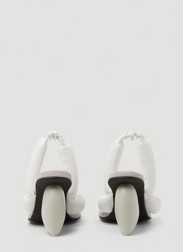 Love Heeled Sandals Yume Yume Love Heeled Sandals White yum0249008