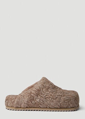 Yume Yume Truck Wool Mules Beige yum0250002