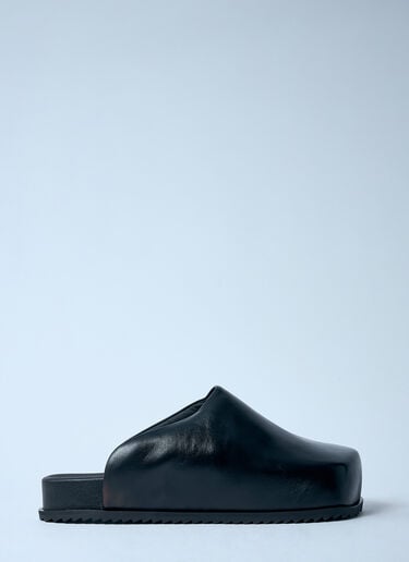 Truck Leather Mules Yume Yume Truck Leather Mules Black yum0357003
