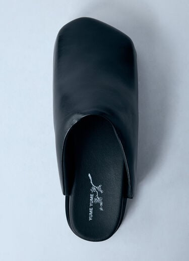 Truck Leather Mules Yume Yume Truck Leather Mules Black yum0357003