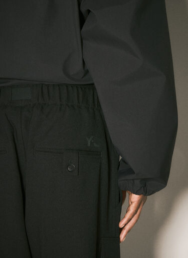 Y-3 斜纹布工装裤 黑色 yyy0158007