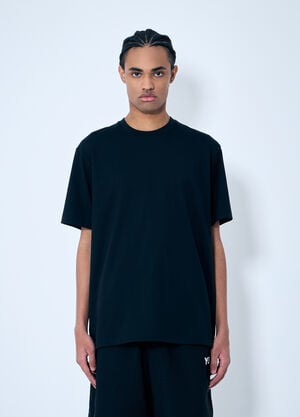Y-3 Panel Construction T-Shirt Black yyy0160012