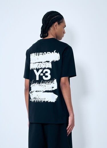 Y-3 拼接结构 T 恤  黑色 yyy0160012