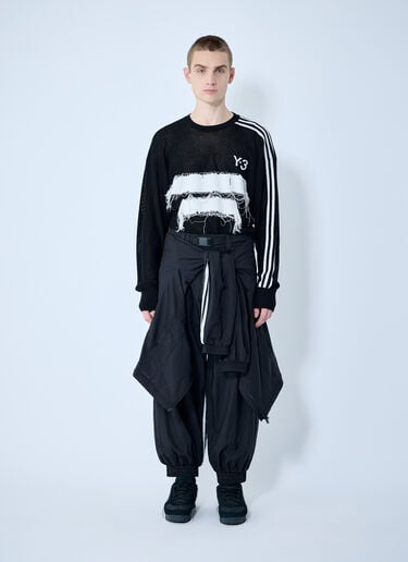 GFX ディストレスセーター Y-3 GFX ディストレスセーター ブラック yyy0160029