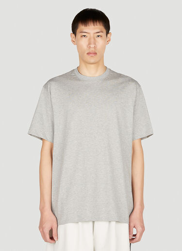 Y-3 Relaxed Logo Patch T-Shirt Grey yyy0352020