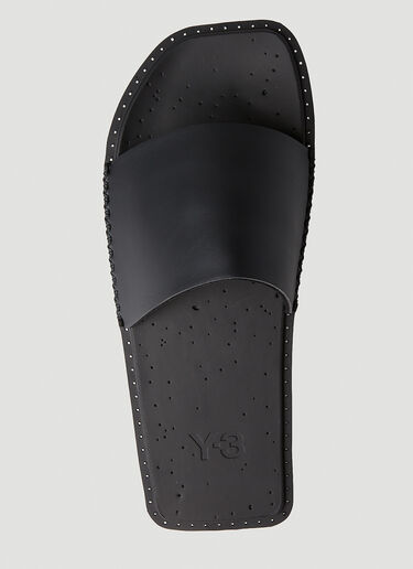 Y-3 Water Slides Black yyy0352051