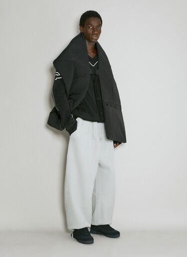 Large Padded Scarf Y-3 Large Padded Scarf Black yyy0354015