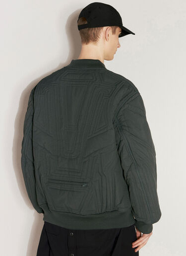 Quilted Bomber Jacket Y-3 Quilted Bomber Jacket Grey yyy0354038