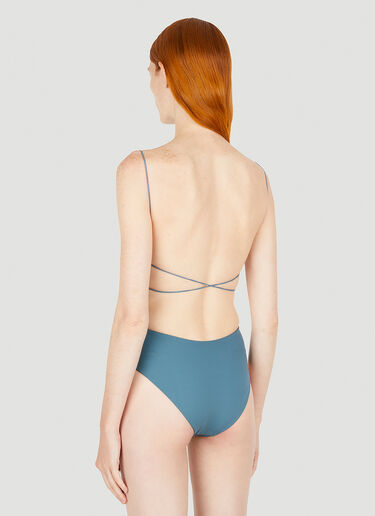Ziah 파인 스트랩 스윔슈트 블루 zia0249003