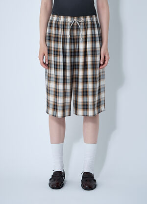 Acne Studios 체크 쇼츠  베이지 acn0361003