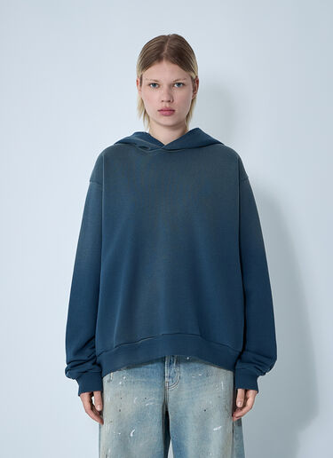 로고 모티프 후드티셔츠 Acne Studios 로고 모티프 후드티셔츠 네이비 acn0361005