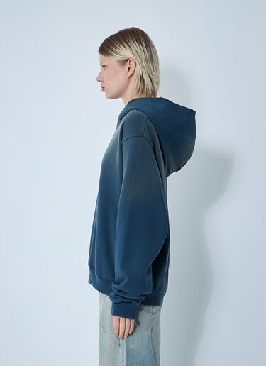 로고 모티프 후드티셔츠 Acne Studios 로고 모티프 후드티셔츠 네이비 acn0361005