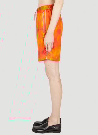 Ahluwalia Bassar Running Shorts Orange ahl0352002