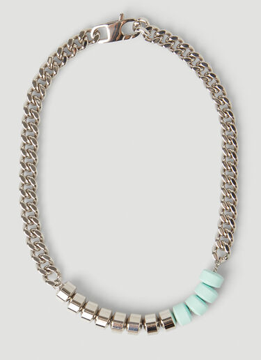 Merge Candy Charm Necklace 1017 ALYX 9SM Merge Candy Charm Necklace Silver aly0349005