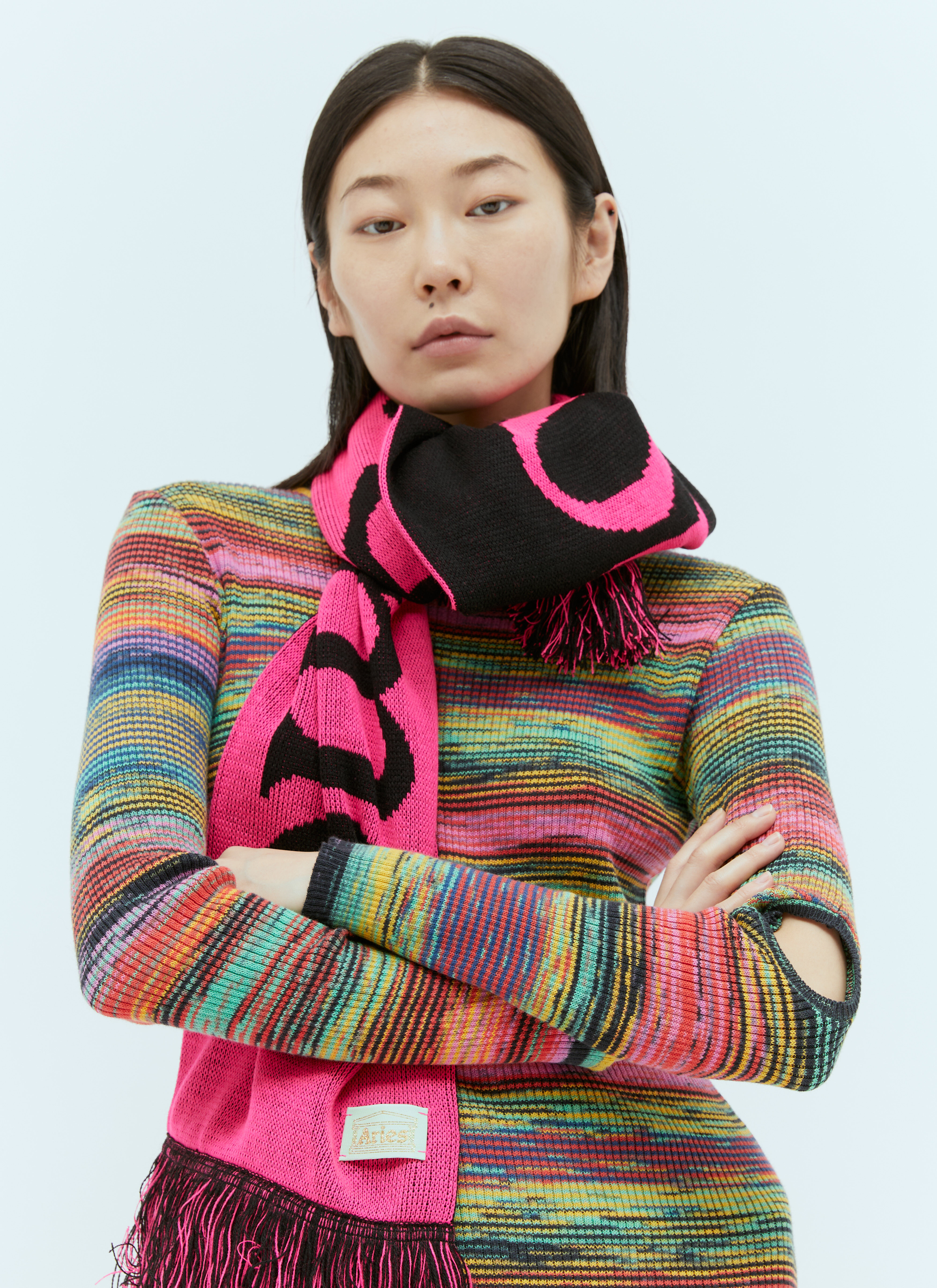 無料クーポン配布 アプリ Problemo No Women's' Aries Scarf LN-CC® | Pink in 小物