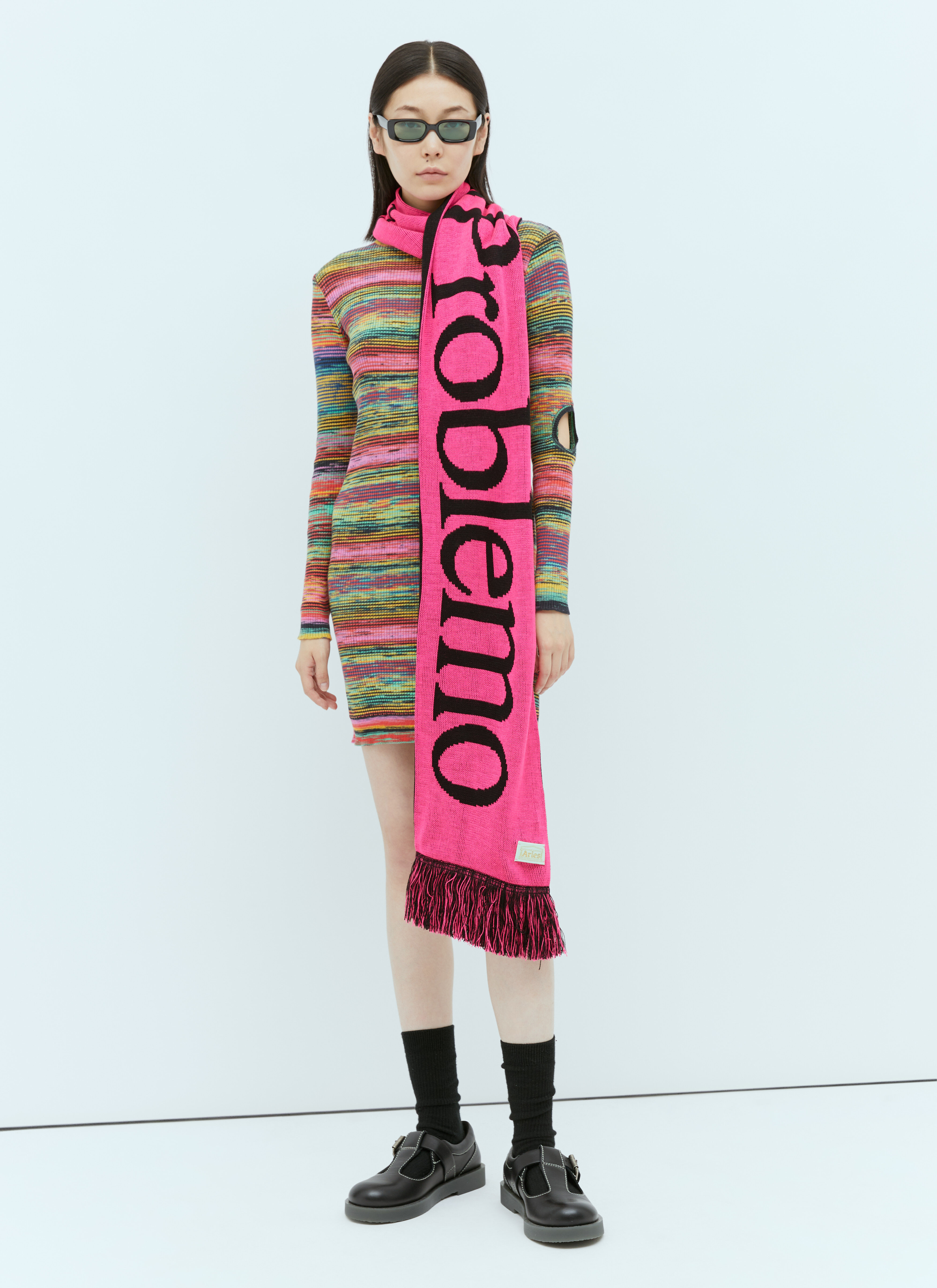Aries Women's' No Problemo Scarf in Pink | LN-CC®
