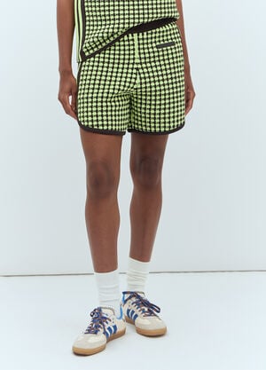 adidas by Wales Bonner Crochet Knit Shorts Green awb0357013
