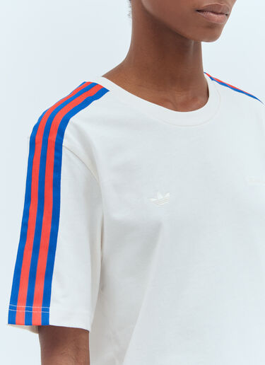 로고 자수 티셔츠 adidas by Wales Bonner 로고 자수 티셔츠 크림 awb0357017