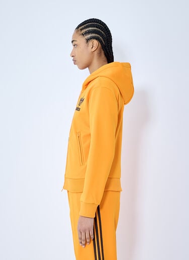 adidas by Wales Bonner トラック フード付きジップアップスウェットシャツ オレンジ awb0359015