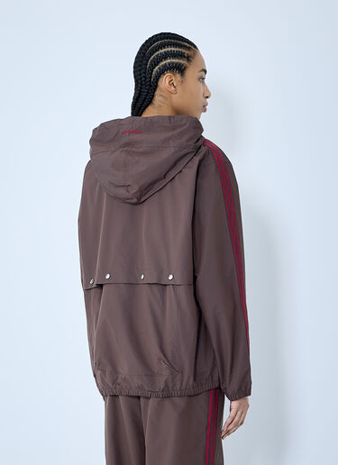 Hooded Anorak Jacket adidas by Wales Bonner Hooded Anorak Jacket Brown awb0359023