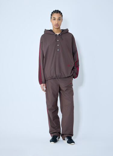 adidas by Wales Bonner 로고 모티프 트랙 팬츠  브라운 awb0359024