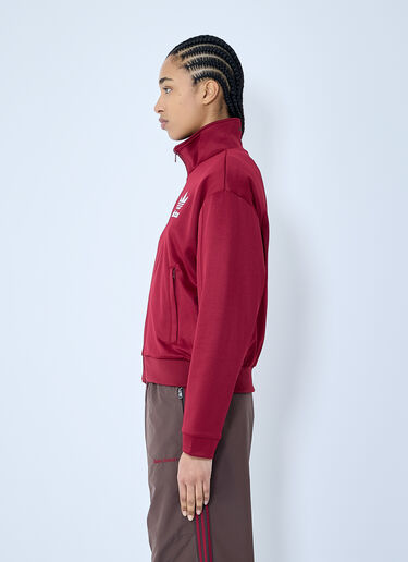 Track Zip-Up Sweatshirt adidas by Wales Bonner Track Zip-Up Sweatshirt Burgundy awb0359026