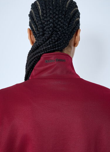 Track Zip-Up Sweatshirt adidas by Wales Bonner Track Zip-Up Sweatshirt Burgundy awb0359026