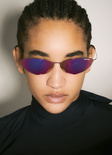 マリブラウンドサングラス Balenciaga マリブラウンドサングラス ピンク bcs0357003