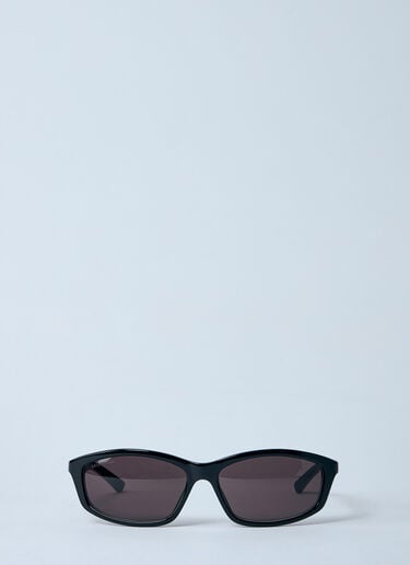 Balenciaga ロゴプリントサングラス  ブラック bcs0360007