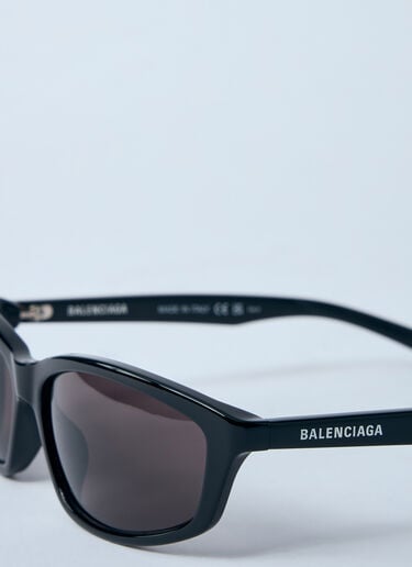 Balenciaga ロゴプリントサングラス  ブラック bcs0360007