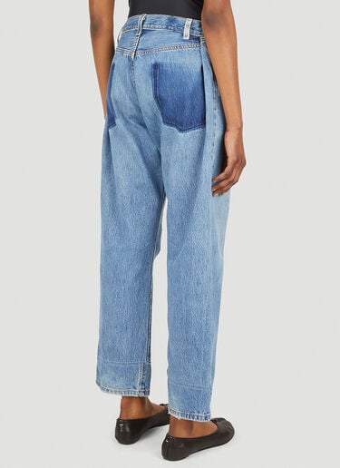 Stonewash Wide Leg Jeans Bonum Stonewash Wide Leg Jeans Blue bon0348006