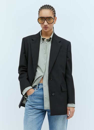 Drop 飞行员太阳镜 Bottega Veneta Drop 飞行员太阳镜 黑色 bos0359003