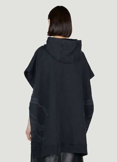 Twin Night Poncho Burberry Twin Night Poncho Black bur0353005