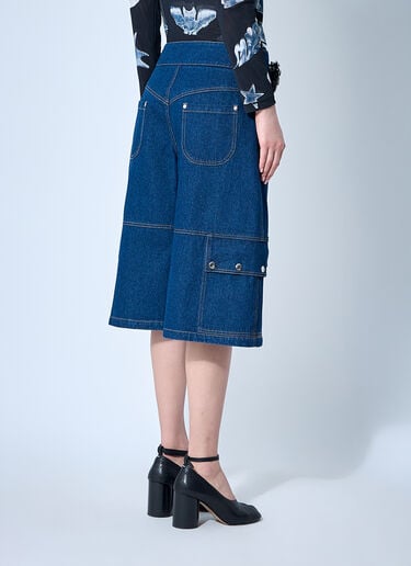 Chopova Lowena Balmy Denim Shorts Blue cho0360008