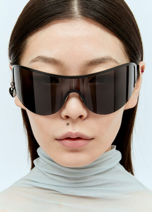 Acne Studios 金属框太阳镜  黑色 cns0356001