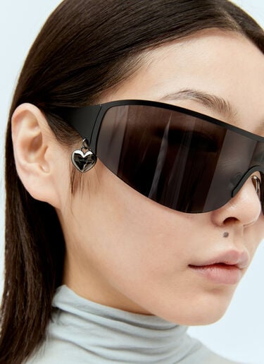 Acne Studios メタルフレームサングラス  ブラック cns0356001