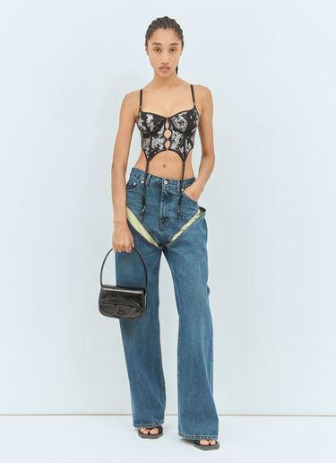1DR ショルダーバッグ Diesel 1DR ショルダーバッグ ブラック dsl0359006