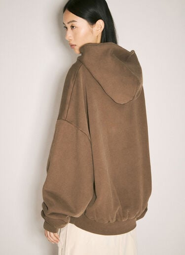Thermal Hooded Sweatshirt Entire Studios Thermal Hooded Sweatshirt Brown ent0357003