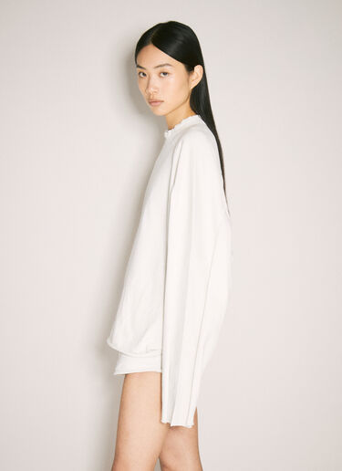 Heavy Long Sleeve T-Shirt Entire Studios Heavy Long Sleeve T-Shirt White ent0358001
