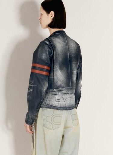 Damon Leather Jacket Eytys Damon Leather Jacket Navy eyt0356008